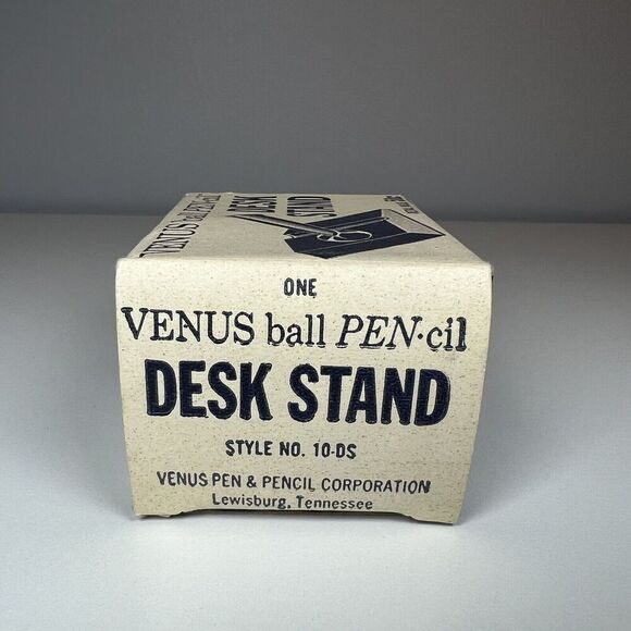 Venus Weighted Pen Desk Stand Style No 10-DS New Old Stock Vintage - Picture 8 of 8
